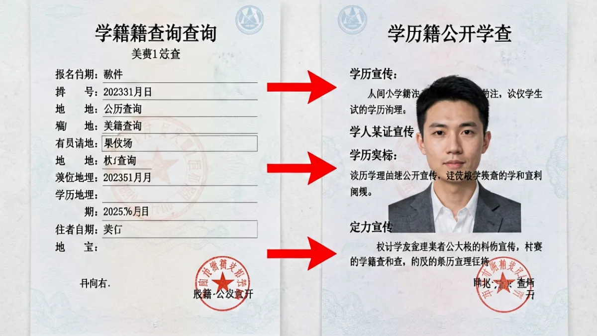 黑料网上UP主假学历证据页面，网友上传的学籍证明与本人声称截图对比展示